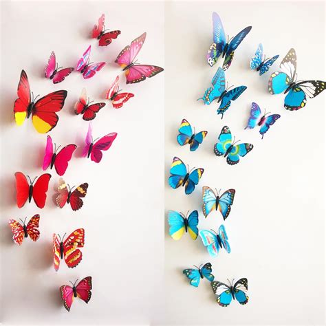 3d butterfly wall art ideas